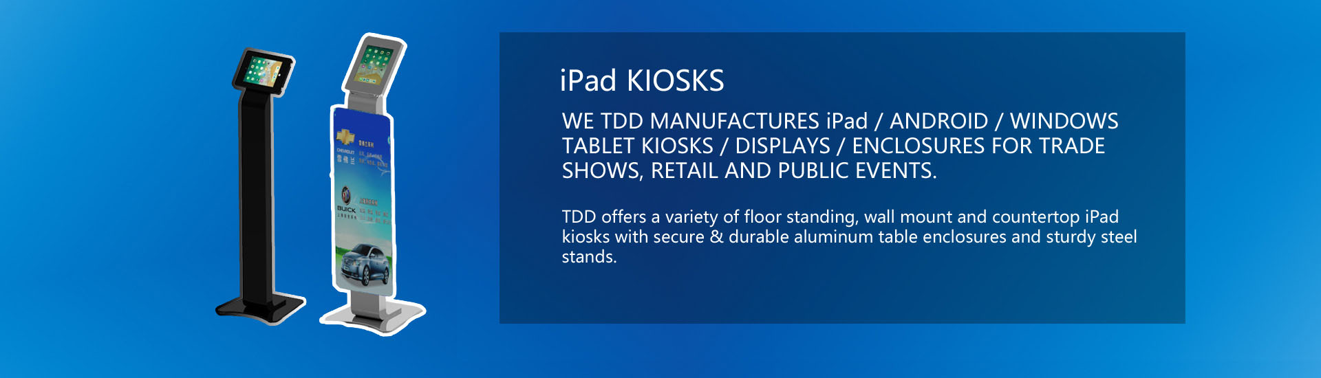 iPad Kiosks